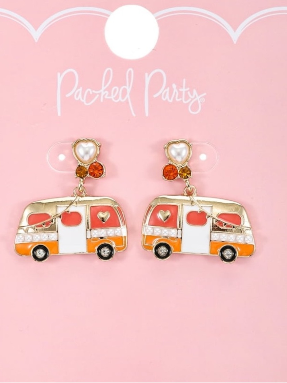 Camper Van Dangle Earrings